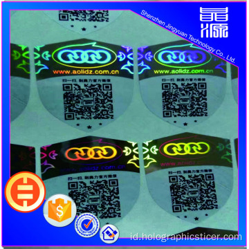 Label Hologram Custom Printing yang Murah